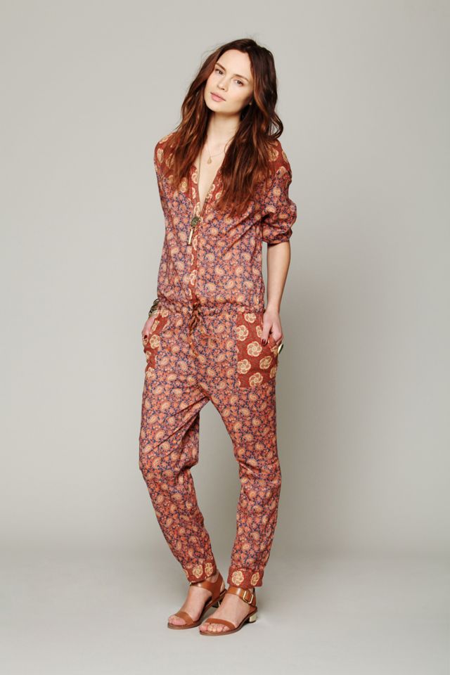 Mixed Florals Jumpsuit #1