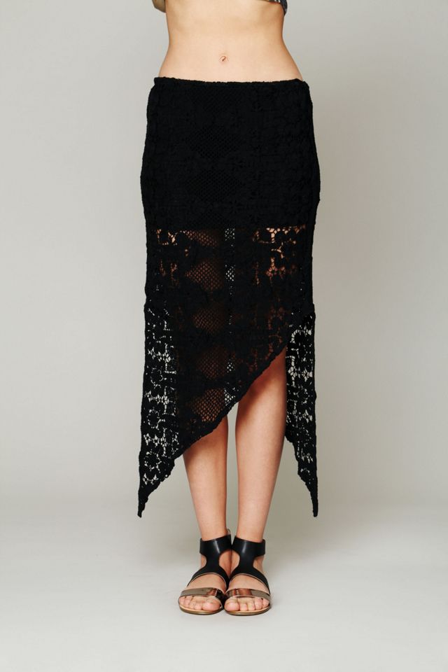 Skinny Love Crochet Lace Skirt #1