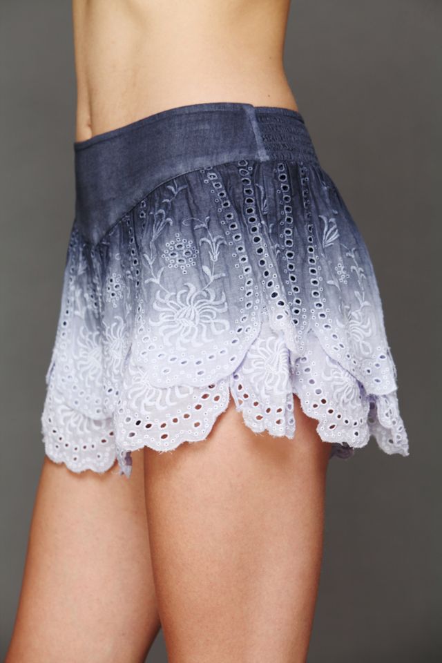 Tiered Eyelet Short #3