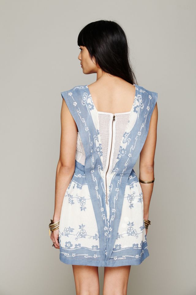 FP New Romantics Song Bird Pinafore Dress #1