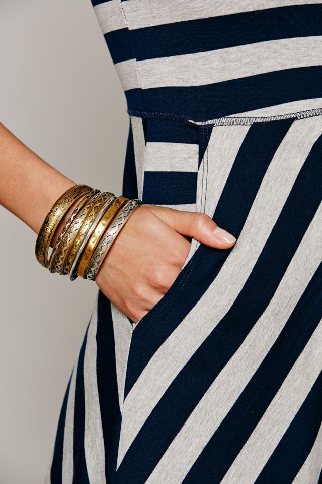 Kristal's Striped Maxi #3