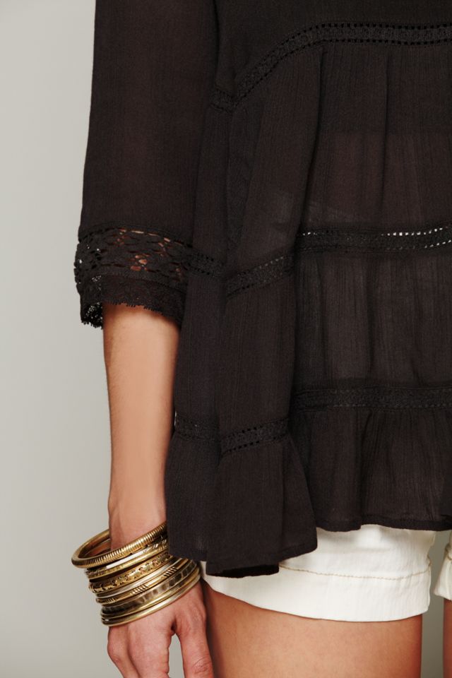 Walk The Line Flounce Top #3