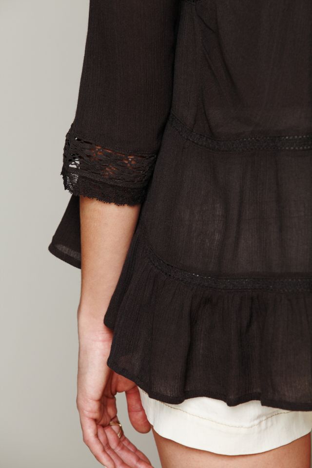 Walk The Line Flounce Top #4