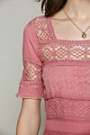 Mix In The Crochet Dress #2
