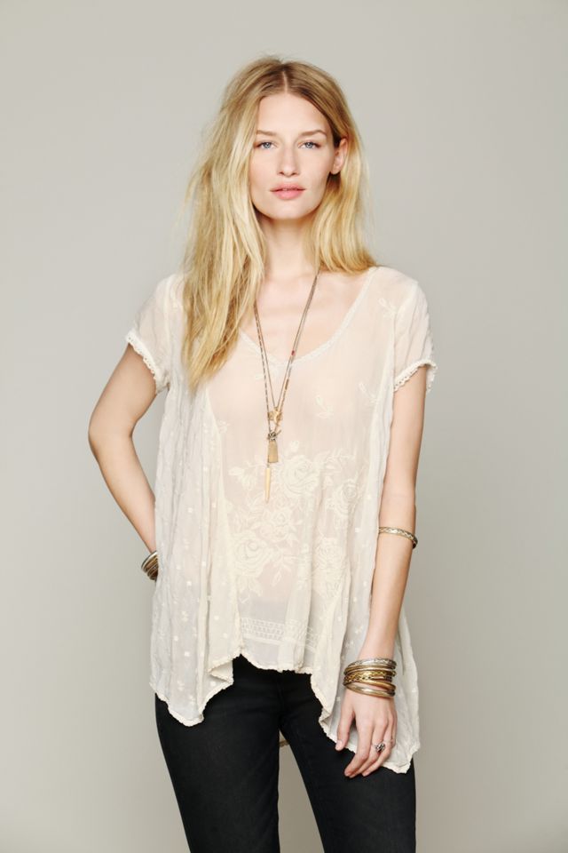 Embroidered Confections Top | Free People