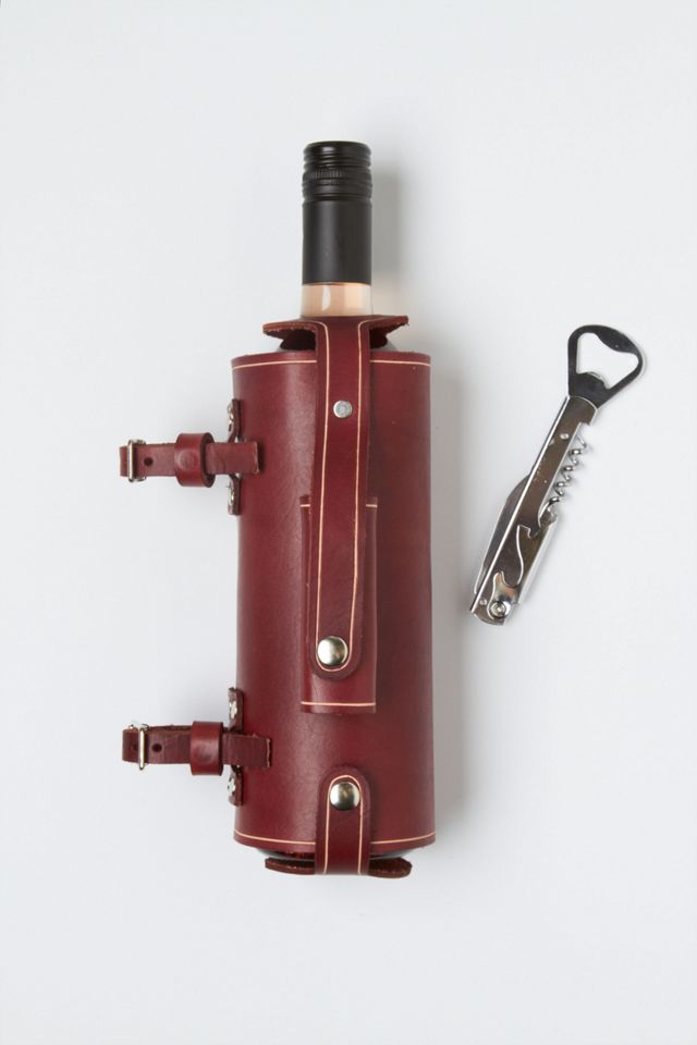Leather Wine Holder #1