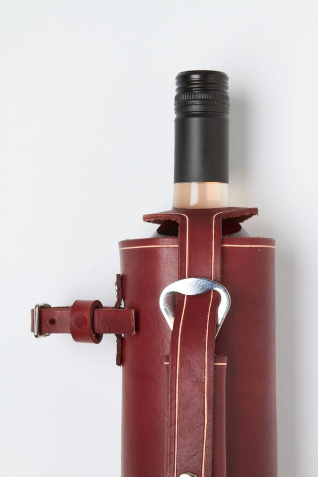 Leather Wine Holder #2