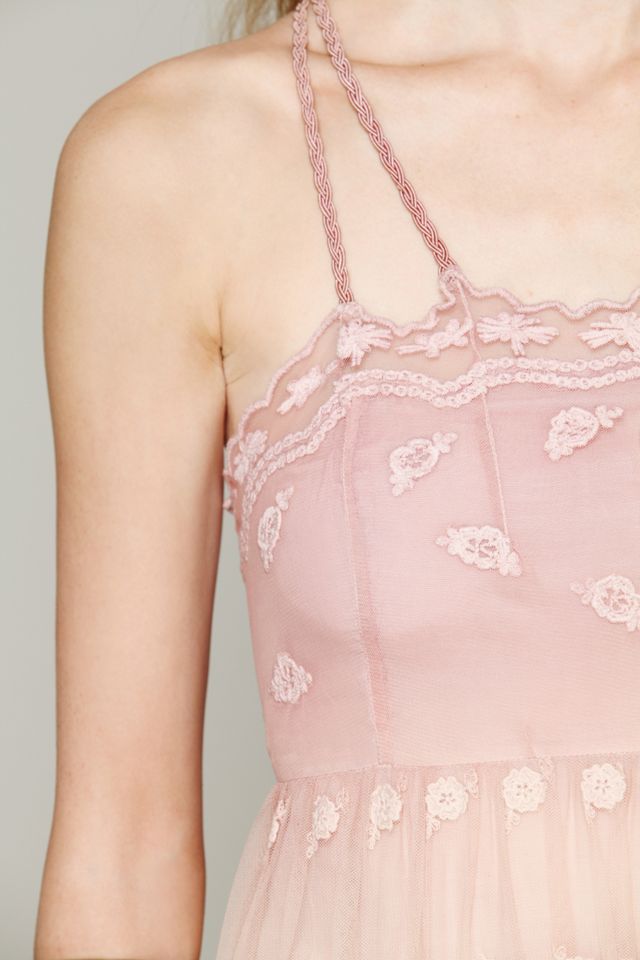 Tralala Embroidered Mesh Maxi #2