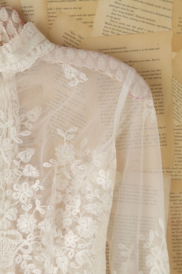 Vintage Sheer Lace Top | Free People