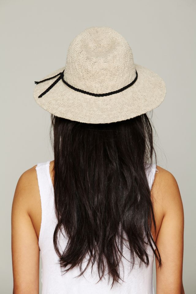 Crochet Canvas Brimmed Hat #2