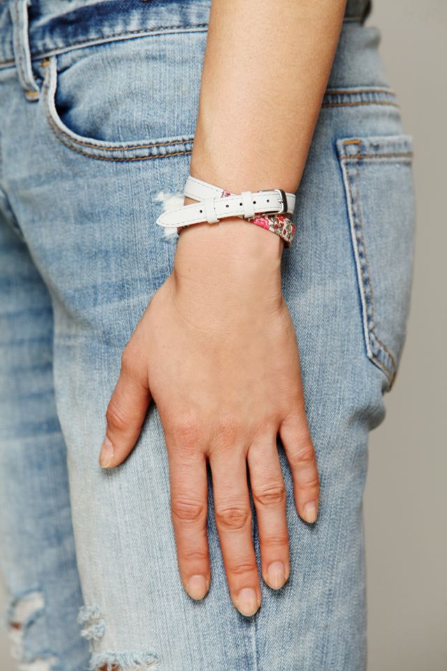 Petal Print Wrap Watch #3