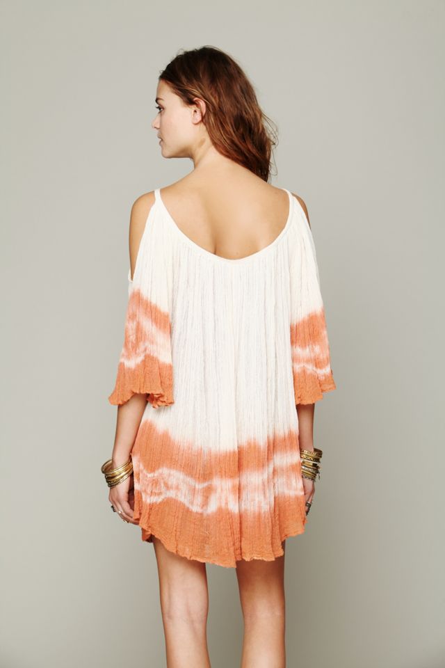 Nena Tie Dye Gauze Dress #1
