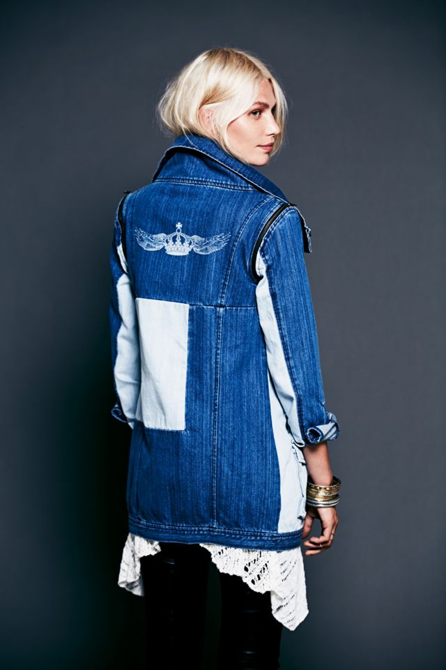Patchwork Denim Jacket #1