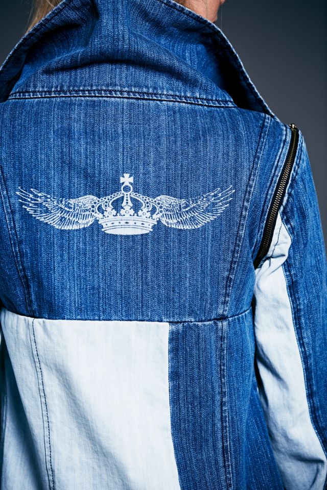 Patchwork Denim Jacket #3
