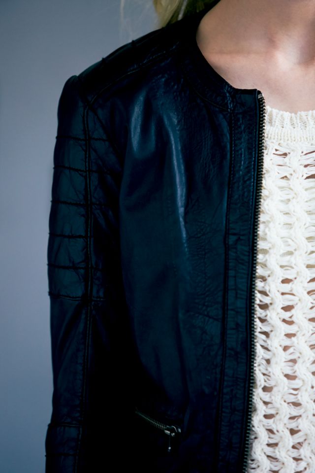 Mao Leather Jacket #2