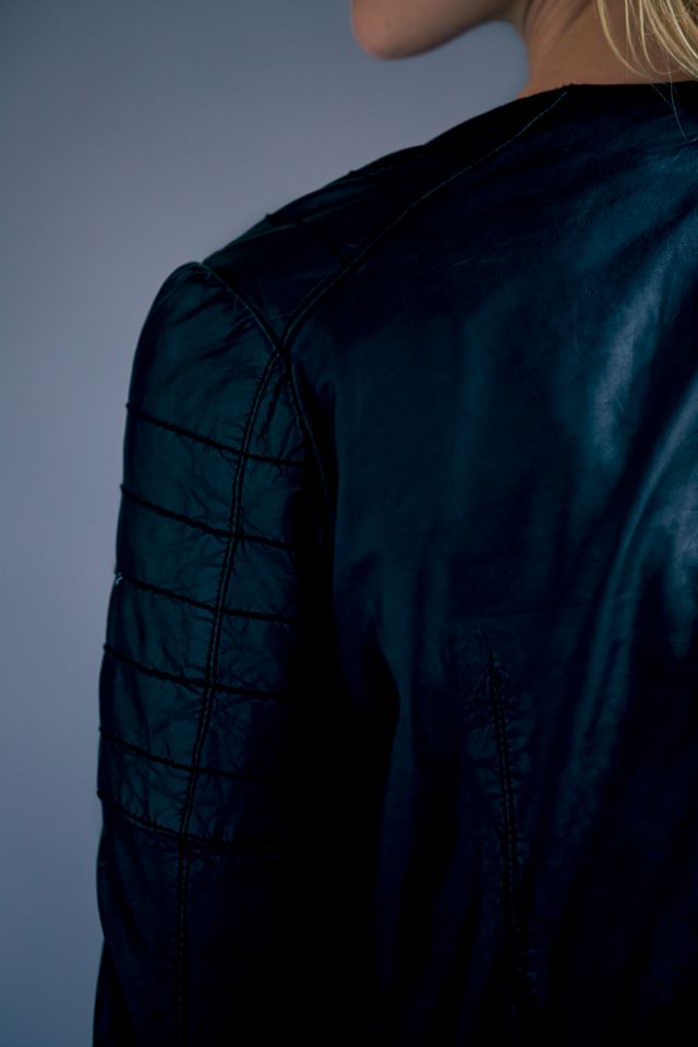 Mao Leather Jacket #3