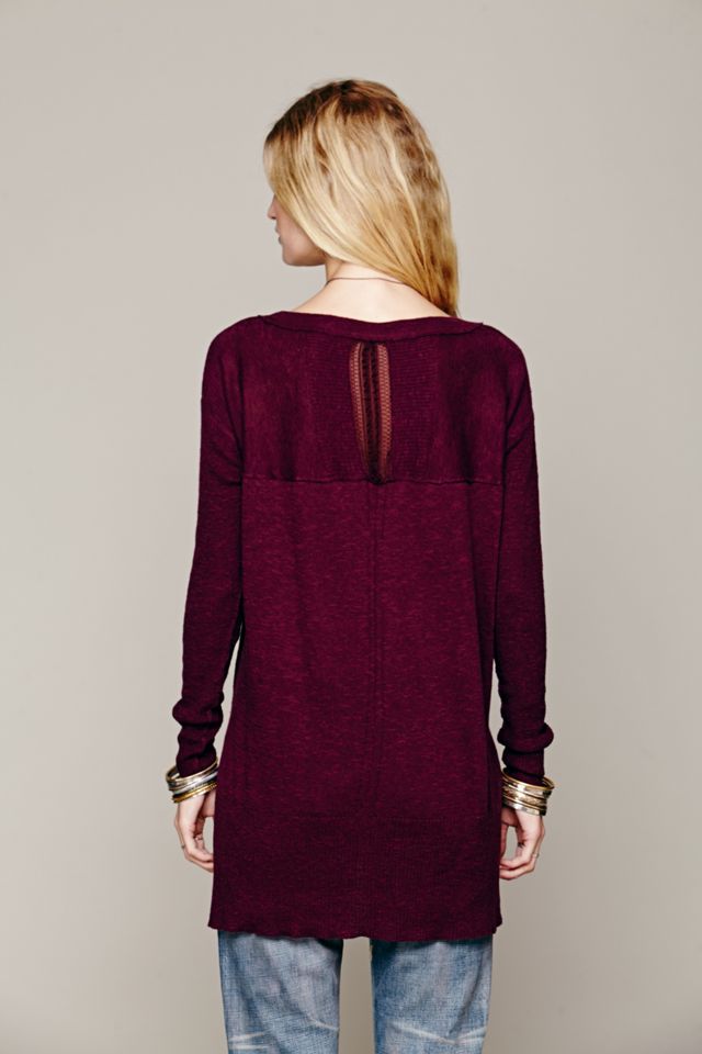 Lace Road Boxy Pullover #1