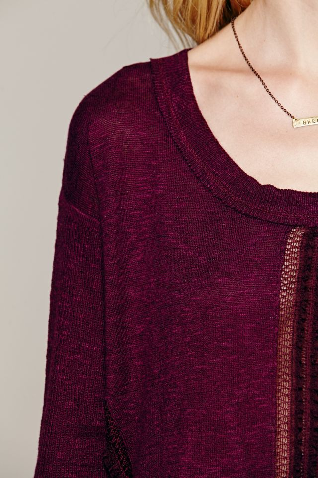 Lace Road Boxy Pullover #2