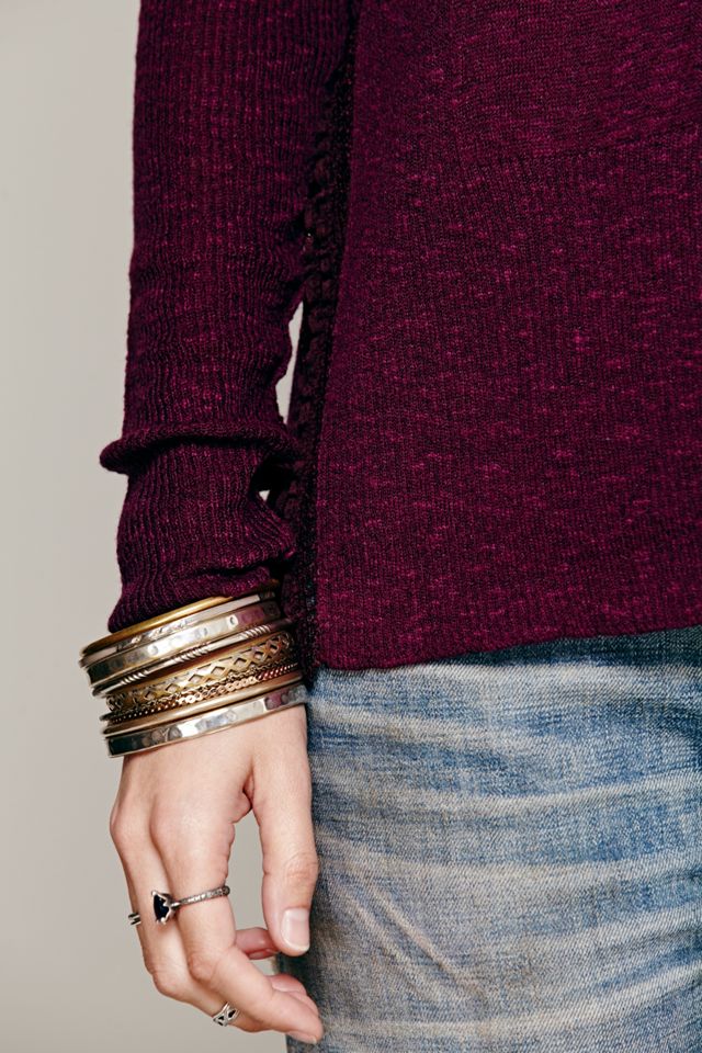 Lace Road Boxy Pullover #3