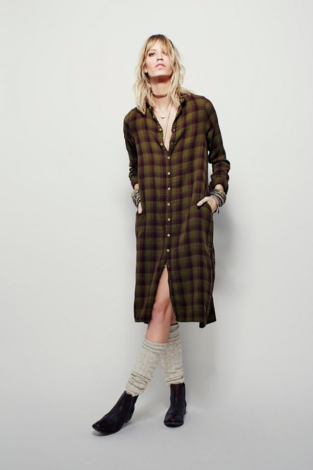Plaid Maxi