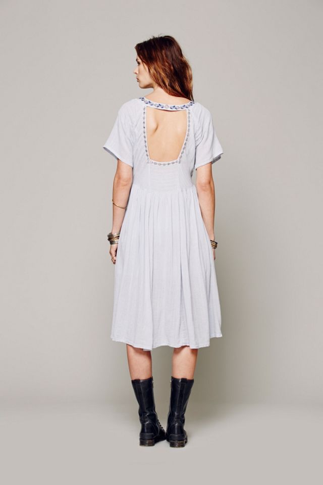 Folk Embroidered Dress #1