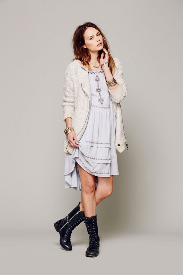 Folk Embroidered Dress #5