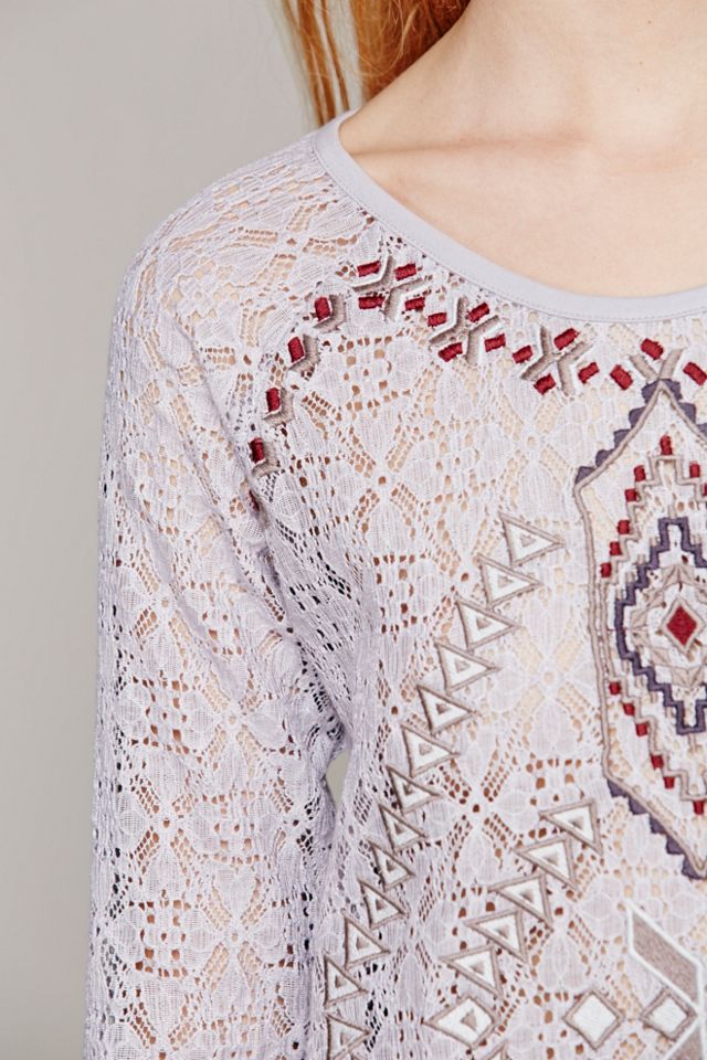 Changing Directions Lace Top #2
