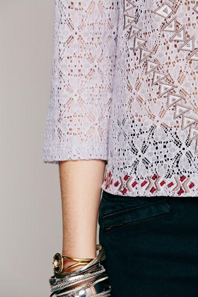 Changing Directions Lace Top #3