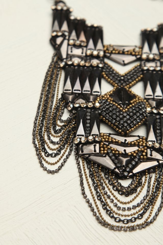 Metal Disc and Chain Bib #2