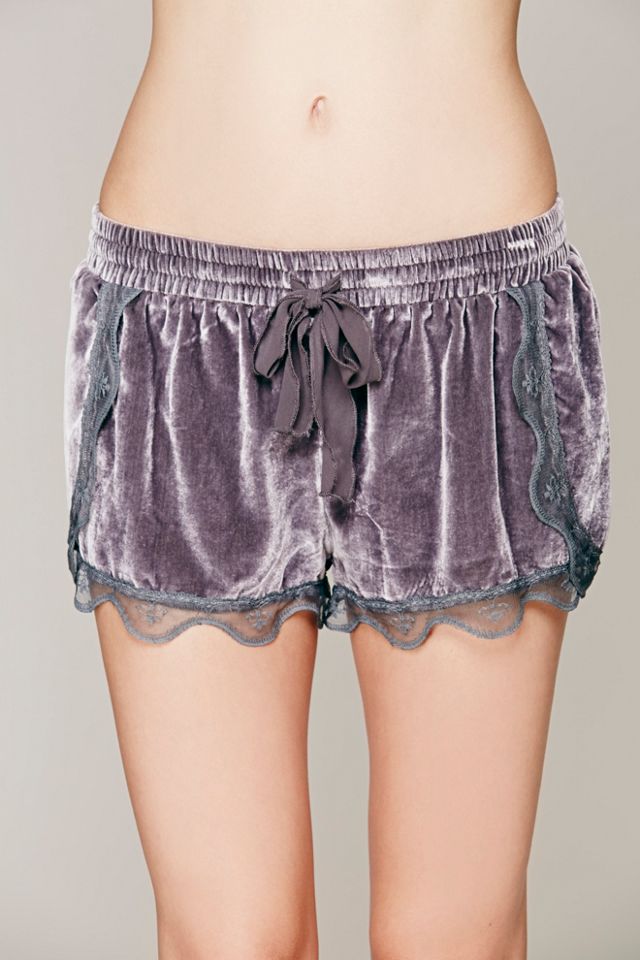 Silky Velvet Lounge Short #2