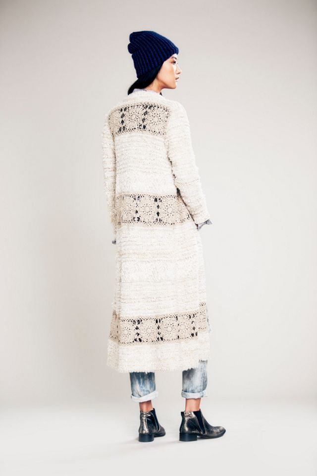Twinkle Toes Maxi Sweater Coat #1