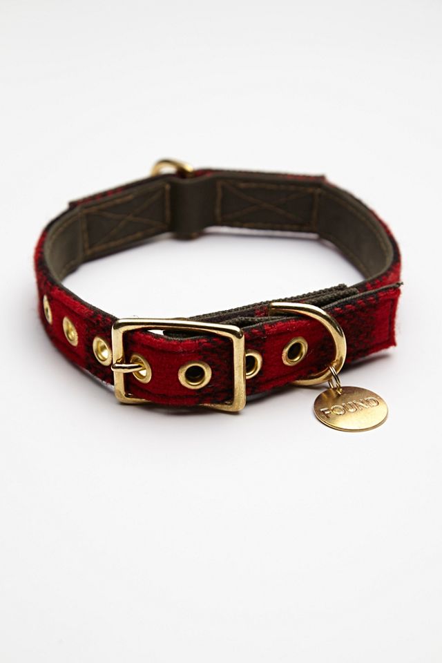 Buffalo Plaid Canvas Collar #4