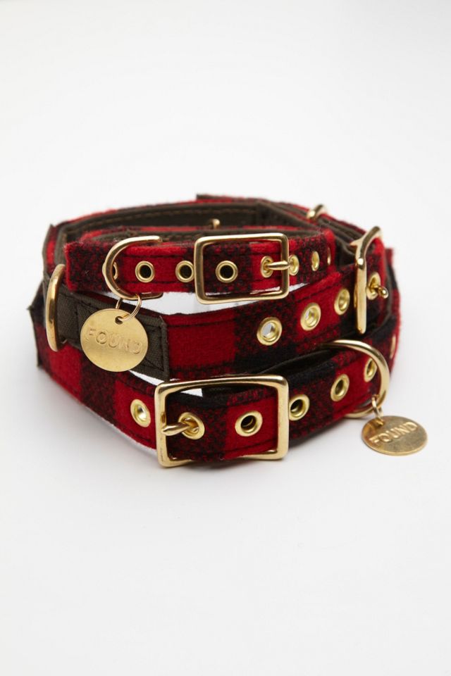 Buffalo Plaid Canvas Collar #5