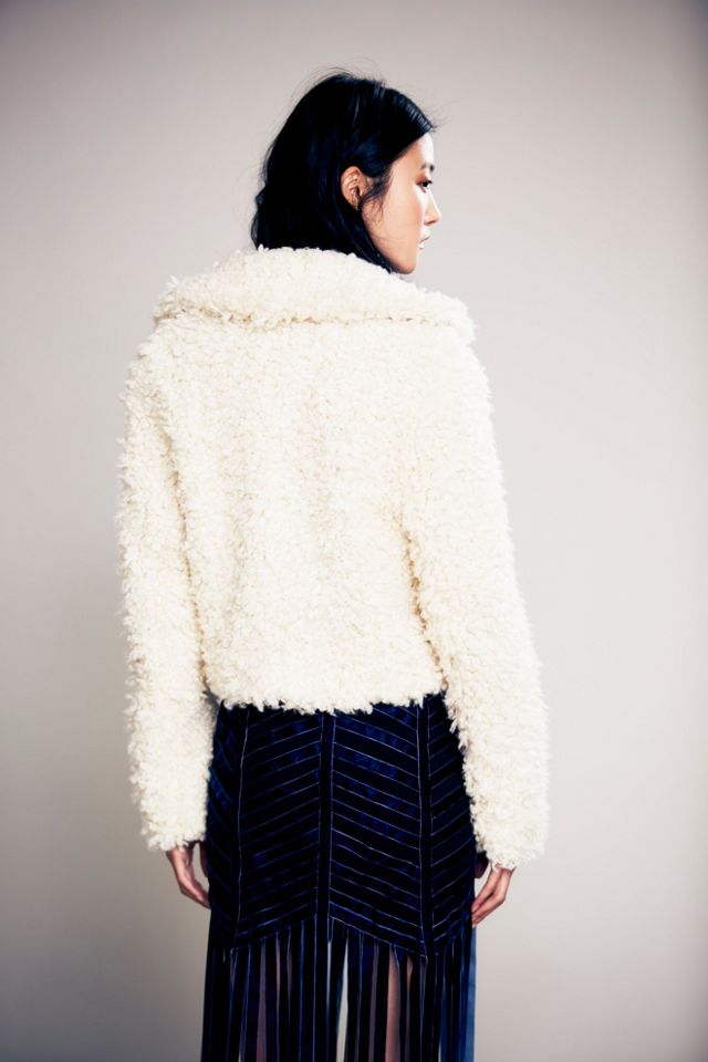 Shaggy Sherpa Coat #1