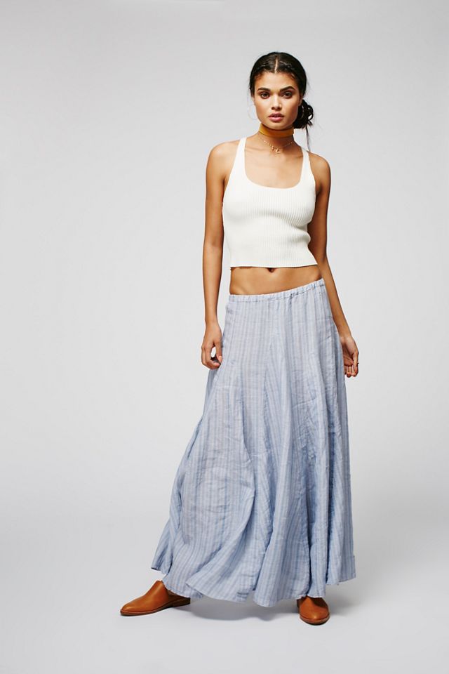 Lily Linen Maxi Skirt