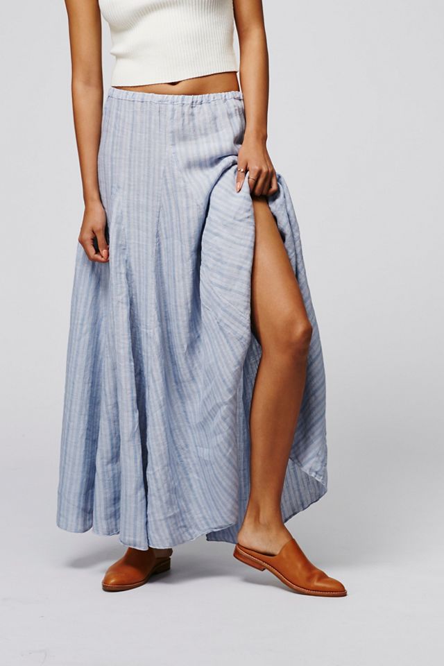 Lily Linen Maxi Skirt