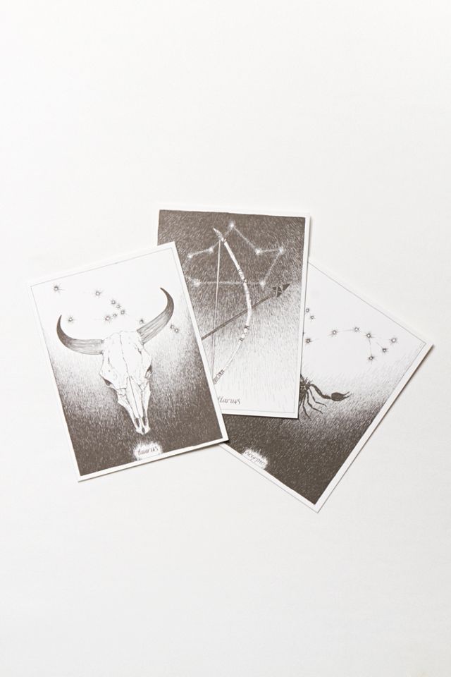 Zodiac Notecards #3