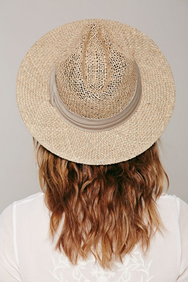 Rush Straw Fedora Hat #1