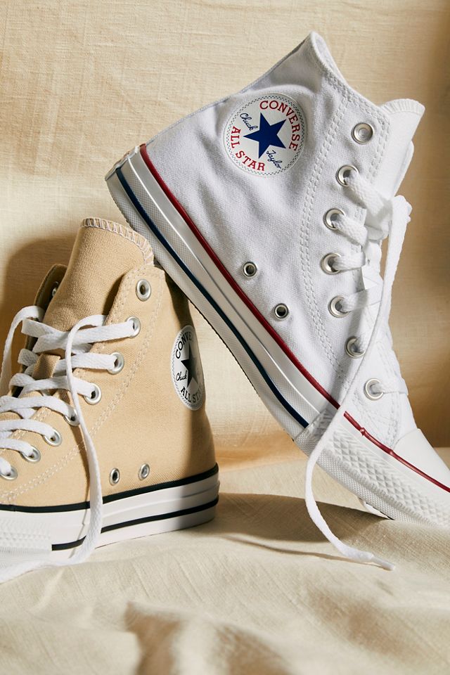 White high top 2025 converse size 4