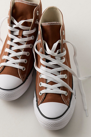 Chuck Taylor All Star High-Top Converse Sneakers at Free People in Brown, Size: US 5 M