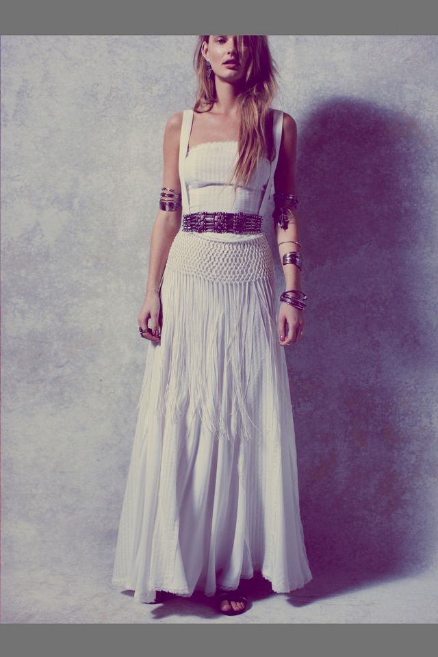 Abbie's White Fringe Dress #2