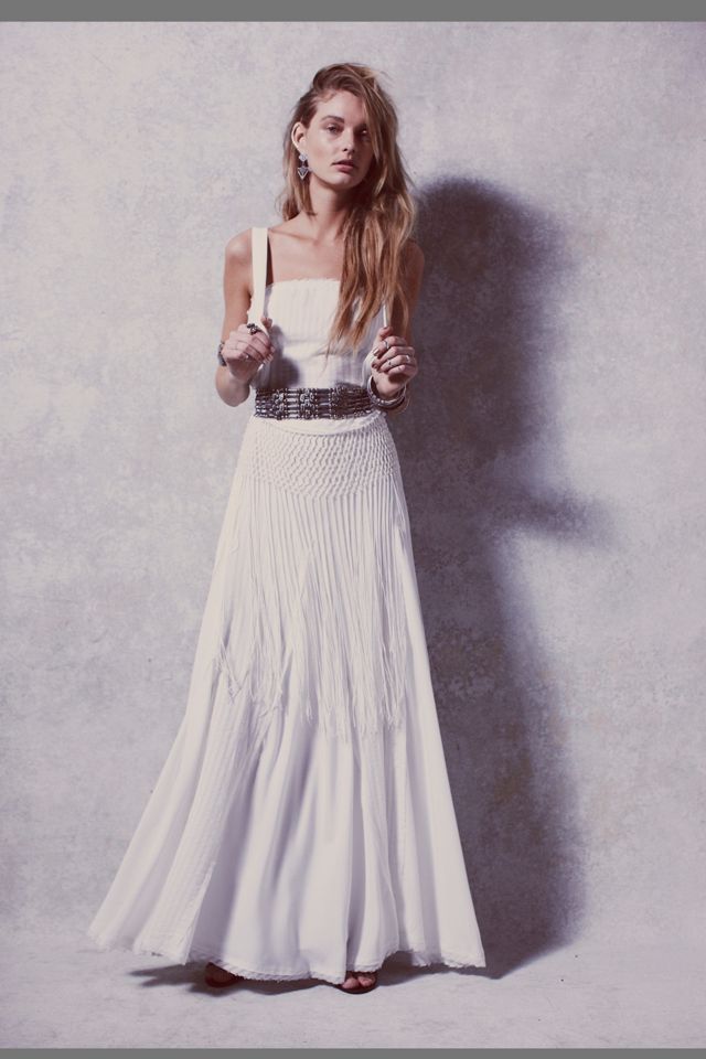 Abbie's White Fringe Dress #3