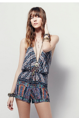 Everything is Rosey Romper | Free People
