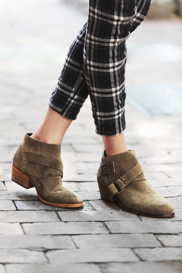 Free people ankle tie 2024 bootie