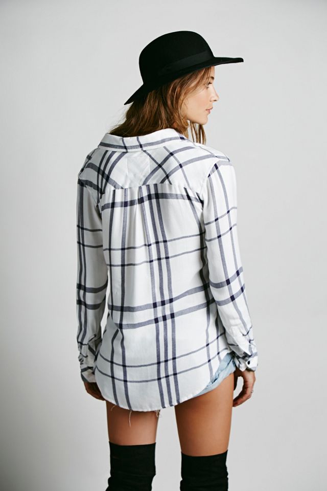 Draped in Plaid Shirt #2