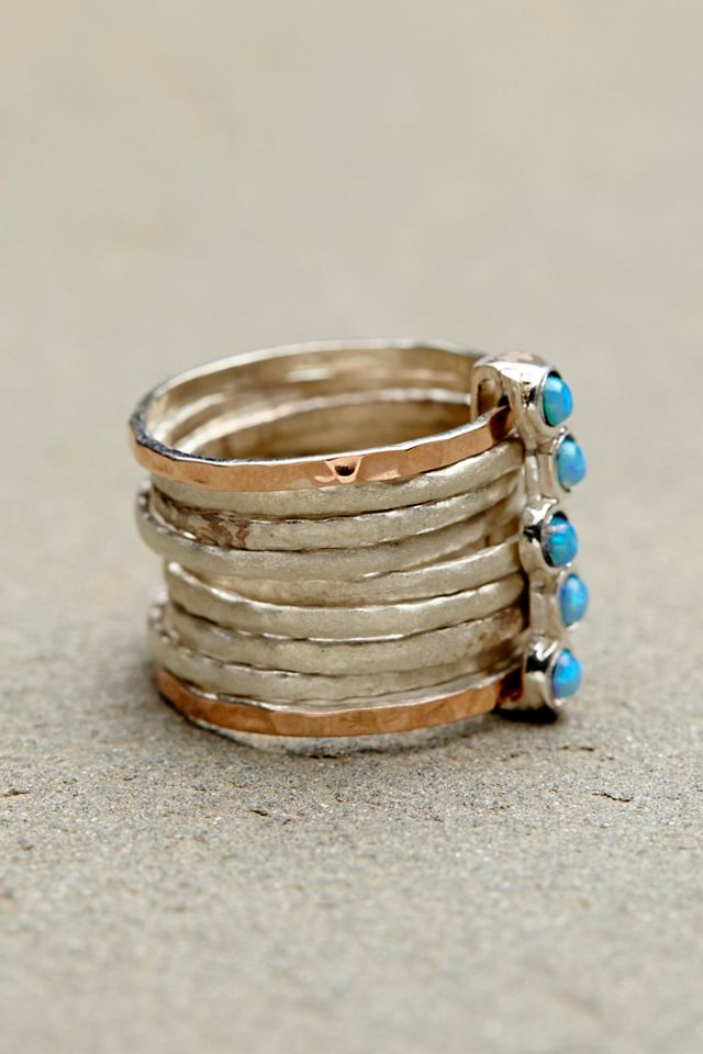 Stacked Turquoise Ring #2