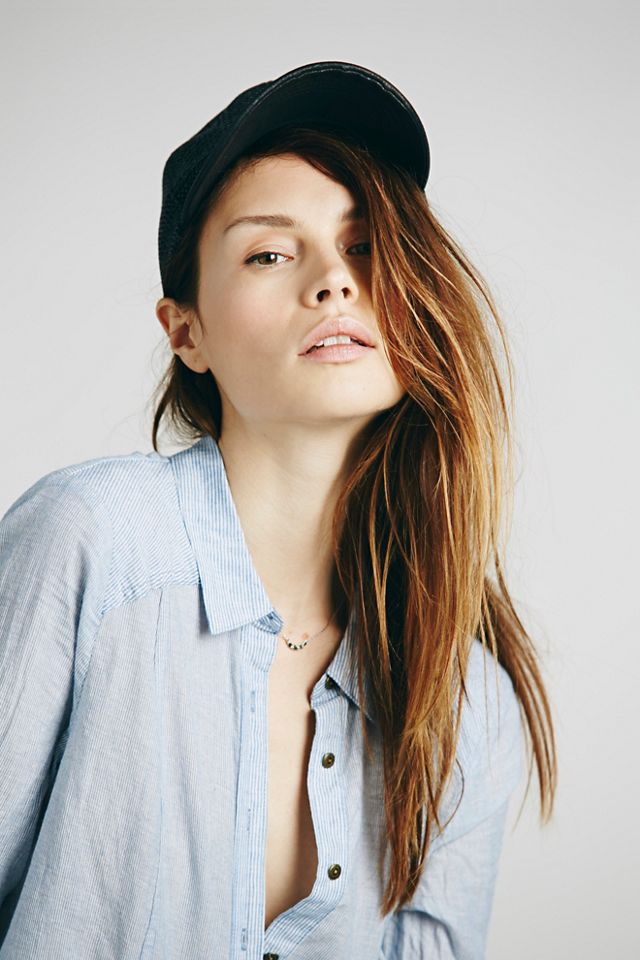 Stripe Bell Sleeve Buttondown #2