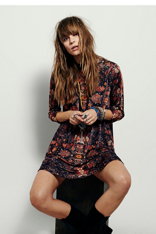 FP New Romantics Fiesta Floral Dress Free People