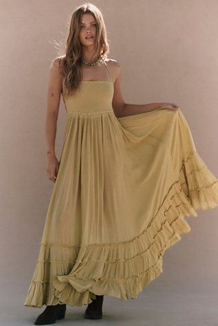 Extratropical Maxi Dress by free-est at Free People in Green, Size: M
