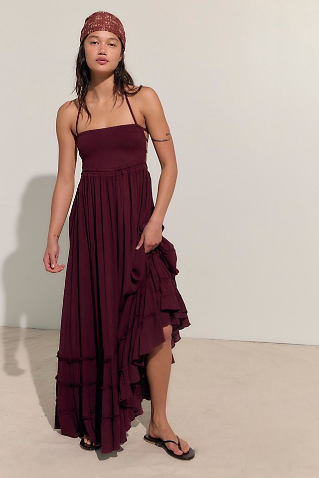 free people maxi dresses Heat Haze Dress at in Pear Liqueur, Size: S est collection is a true versatile staple. Free People x REVOLVE Kelso